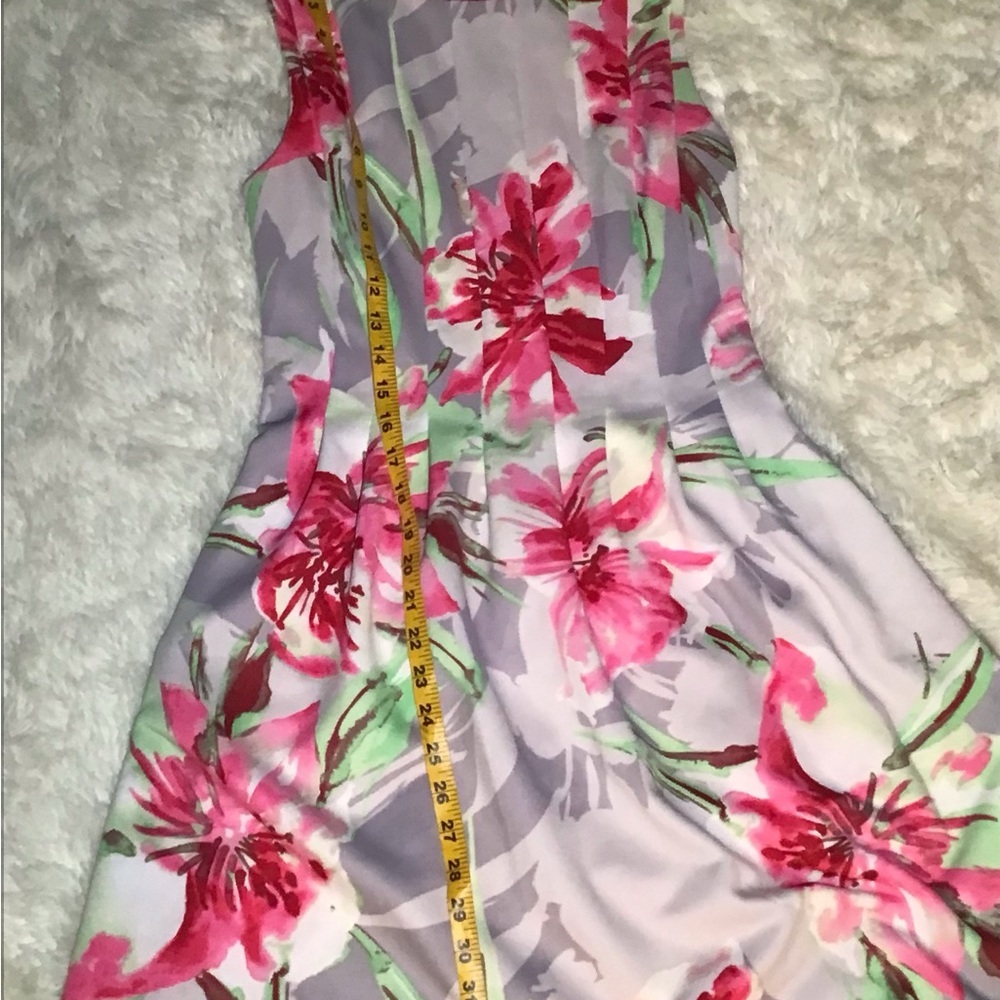 Vince camuto fit & flare Floral dress size 6 - Picture 9 of 12